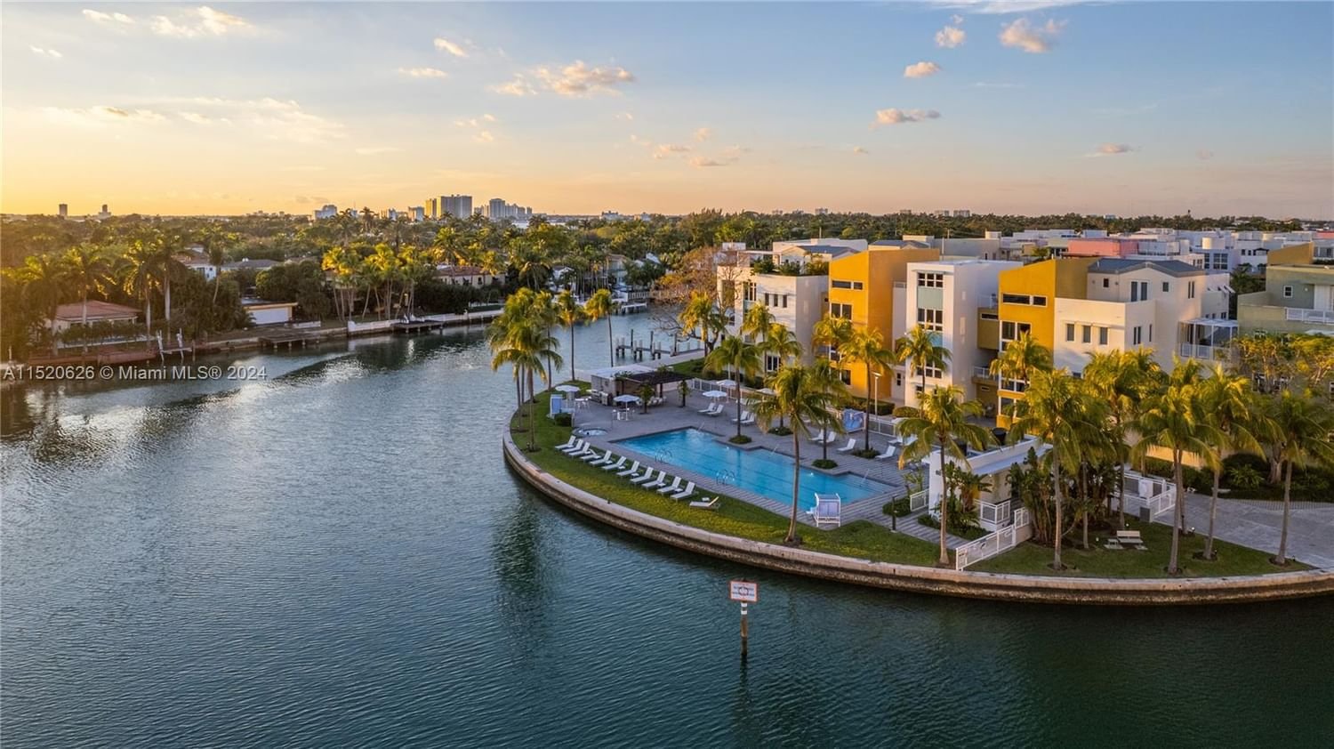 Real estate property located at 230 Water Way #230, Miami-Dade County, AQUA AT ALLISON ISLAND, Miami Beach, FL