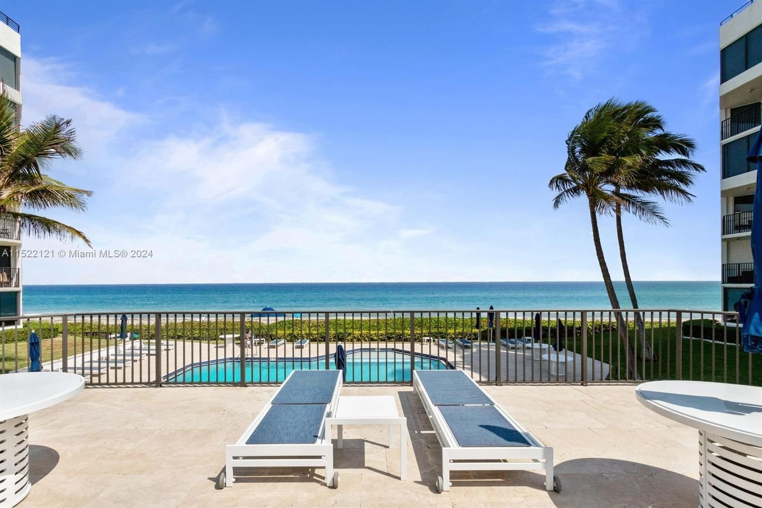 Real estate property located at 2565 Ocean Blvd #205N, Palm Beach County, TOWNHOUSES OF HIGHLAND BE, Highland Beach, FL