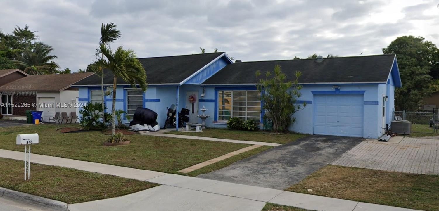 Real estate property located at 840 55th Ave, Broward County, SERINO PARK SEC 3, Margate, FL
