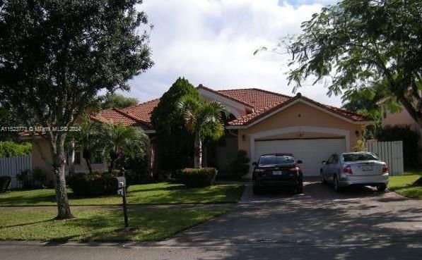 Real estate property located at 1187 165th Ave, Broward County, WESTFORK 1 PLAT, Pembroke Pines, FL