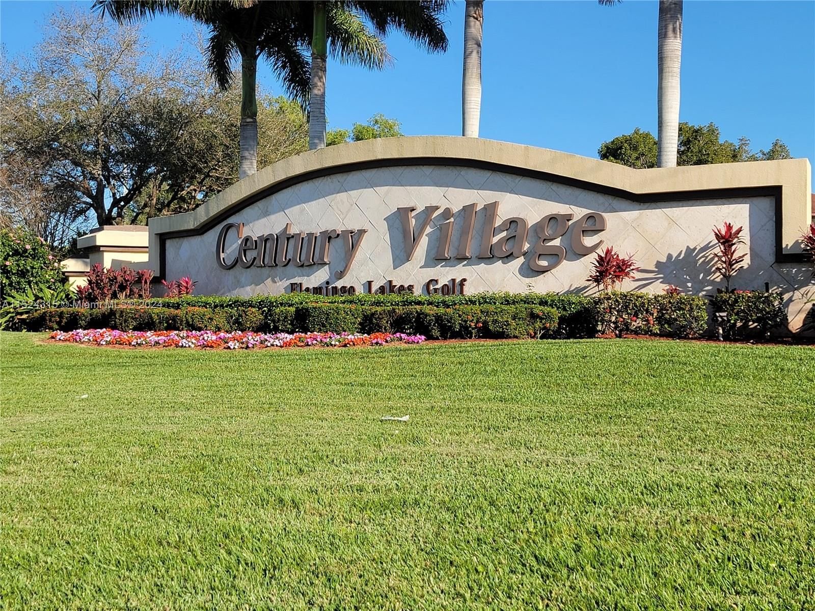 Real estate property located at 1001 141st Ave #307K, Broward County, SUFFOLK AT CENTURY VILLAG, Pembroke Pines, FL