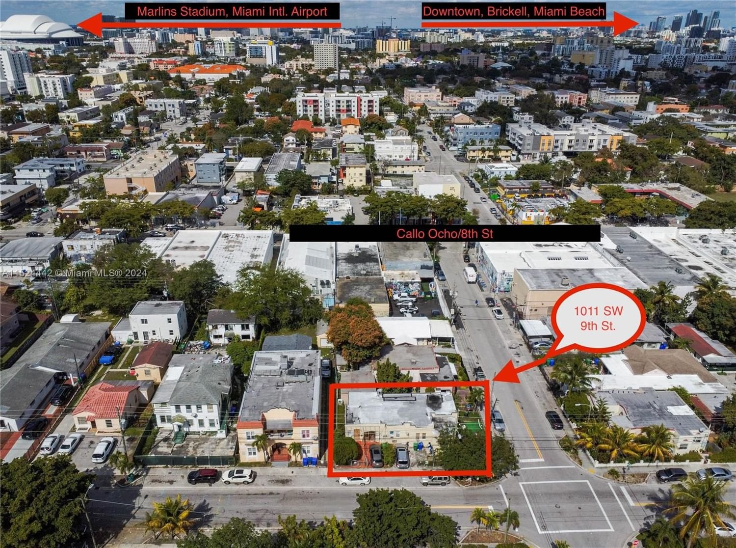 Real estate property located at 1011 9th St, Miami-Dade County, LAWRENCE EST LAND COS SUB, Miami, FL