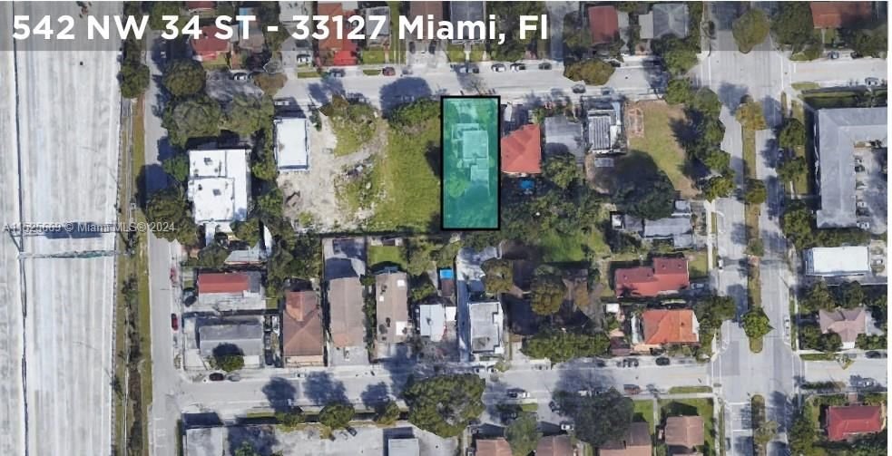Real estate property located at 542 34th St, Miami-Dade County, BUENA VISTA EST, Miami, FL