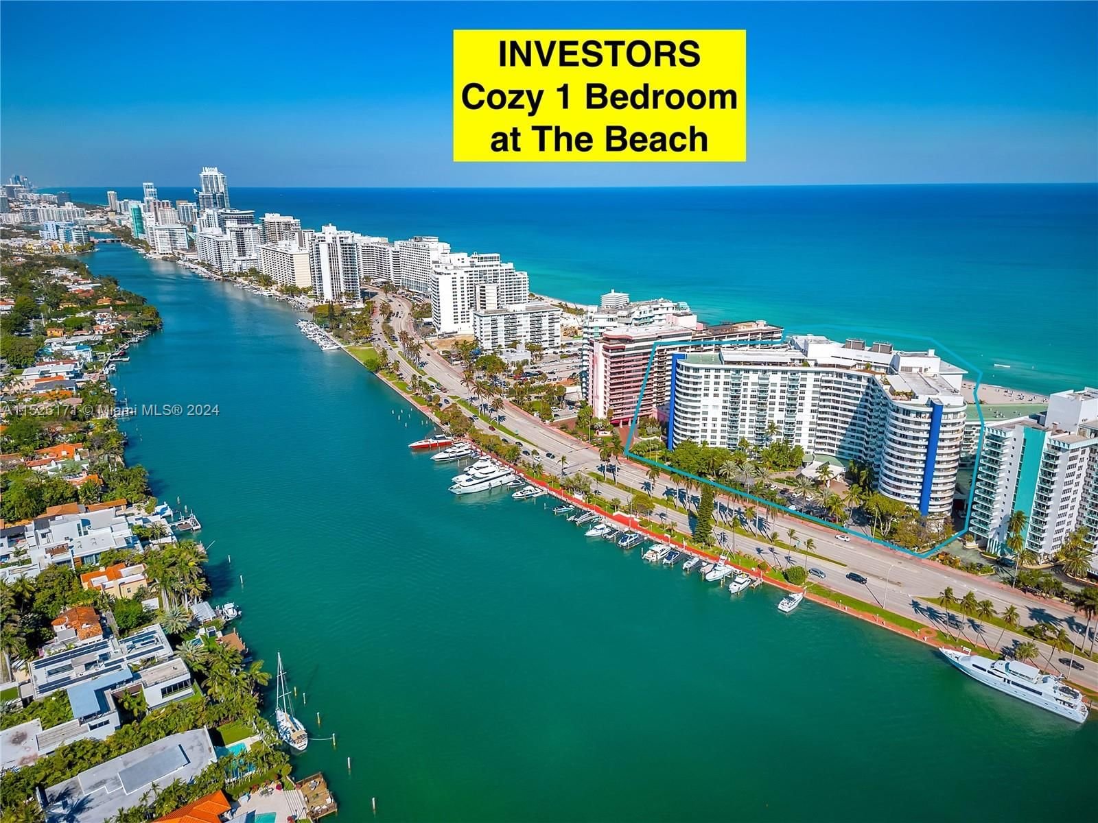 Real estate property located at 5161 Collins Ave #410, Miami-Dade County, SEACOAST 5151 CONDO, Miami Beach, FL
