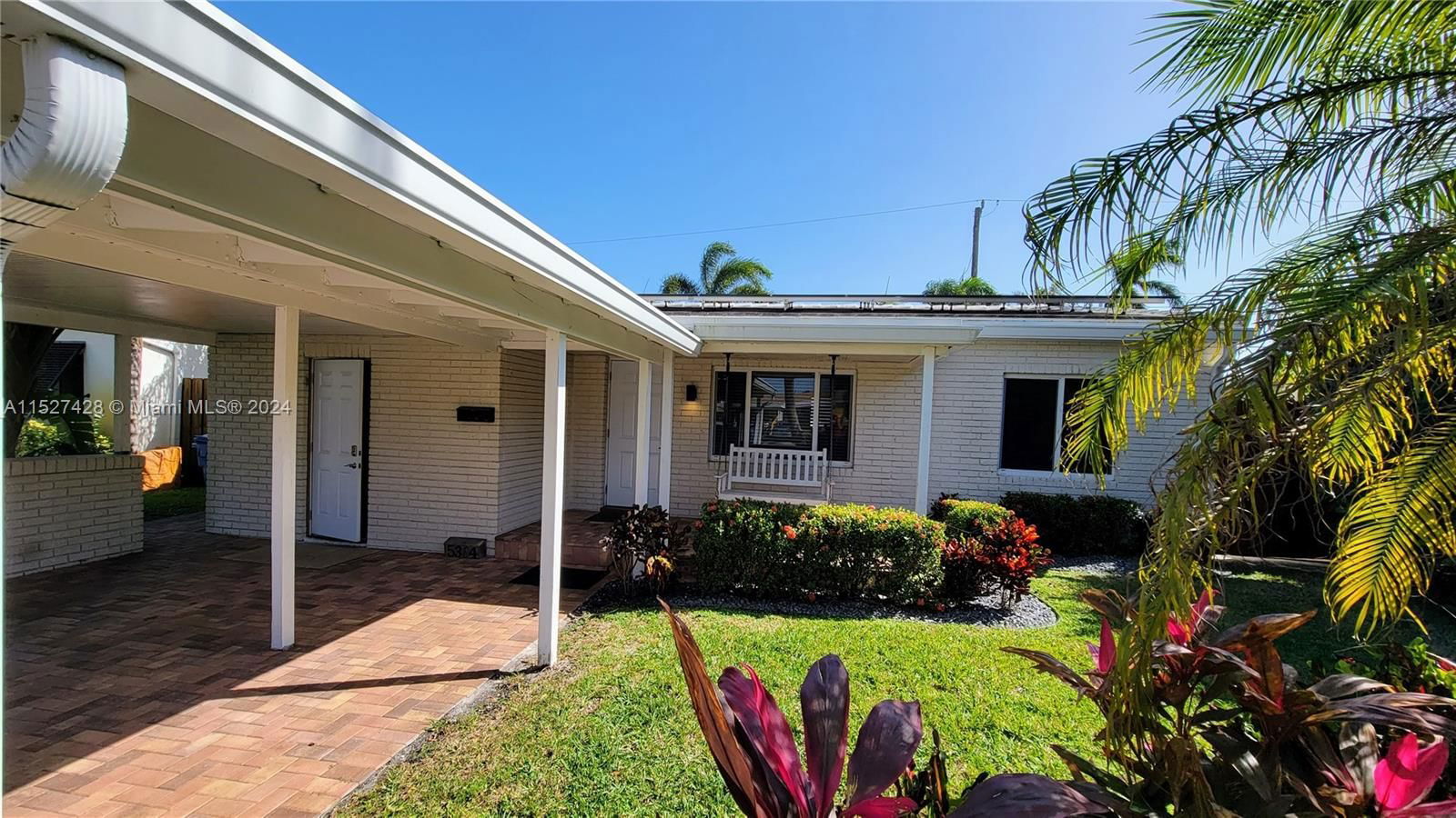 Real estate property located at 5364 4th Ave, Broward, NORTH ANDREWS TERRACE SEC, Oakland Park, FL