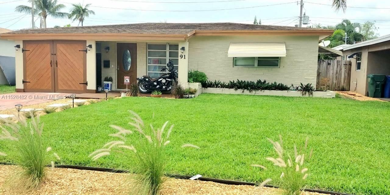 Real estate property located at 91 48th St, Broward County, NORTH ANDREWS GARDENS FIR, Oakland Park, FL