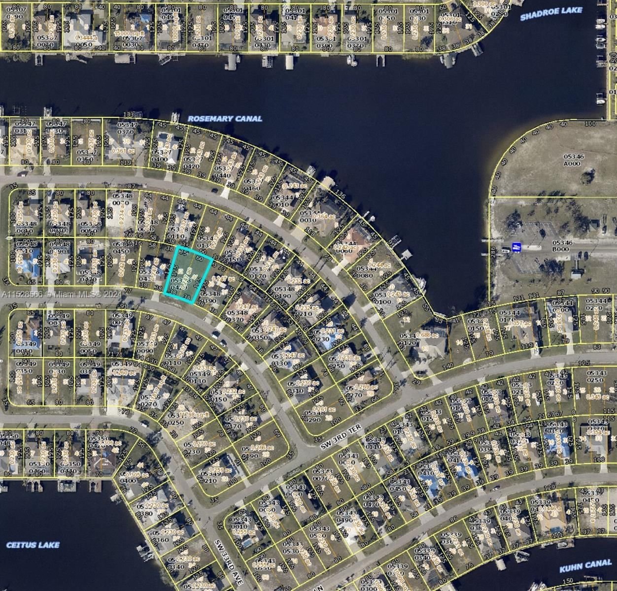 Real estate property located at 3405 3 st, Lee County, Cape Coral, Cape Coral, FL