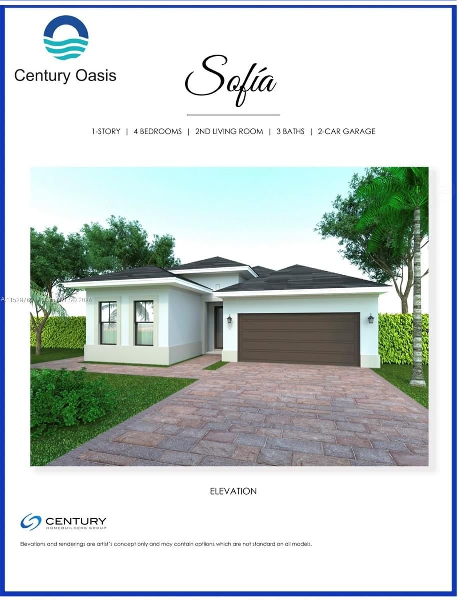 Real estate property located at 32244 195th Ave, Miami-Dade County, Century Oasis, Homestead, FL