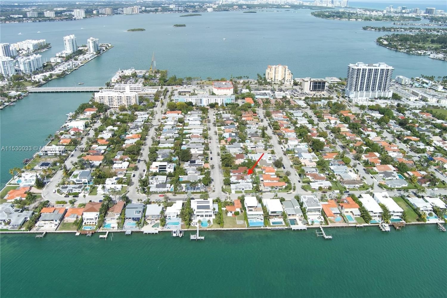 Real estate property located at 7505 Bounty Ave, Miami-Dade County, TREASURE ISLAND, North Bay Village, FL