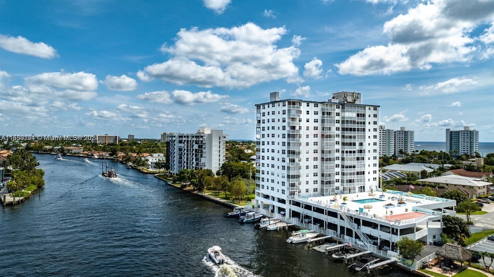 Real estate property located at 1505 Riverside Dr #1003, Broward County, INTRACOASTAL TOWER, Pompano Beach, FL