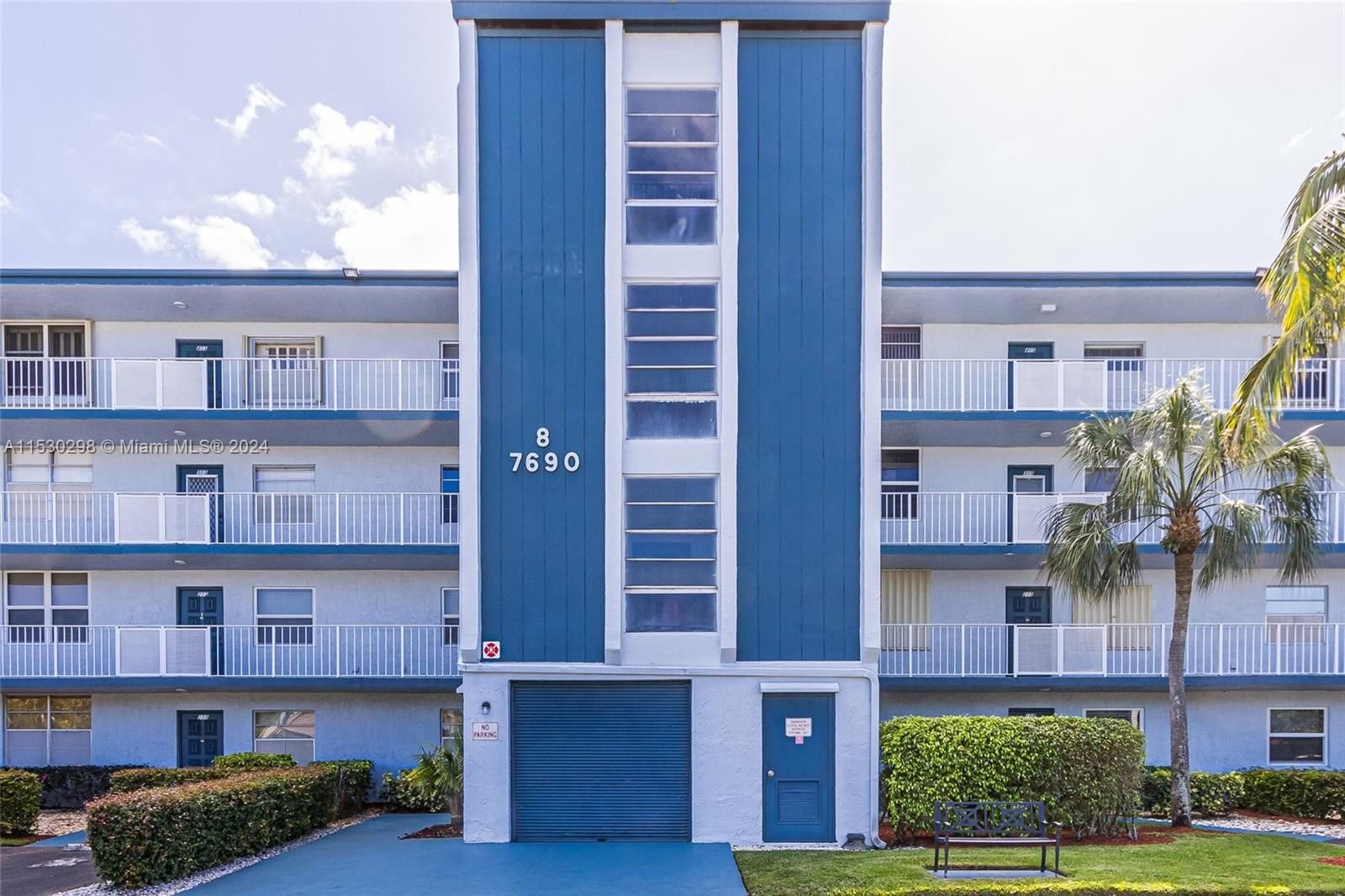 Real estate property located at 7690 18th St #407, Broward County, PALM SPRINGS 2 CONDO, Margate, FL