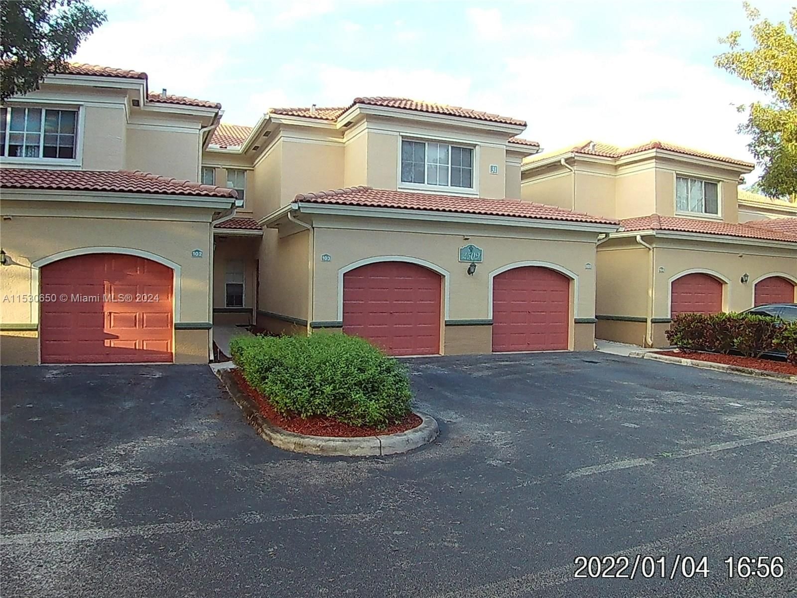 Real estate property located at 2509 Centergate Dr #103, Broward County, AVENTINE AT MIRAMAR CONDO, Miramar, FL