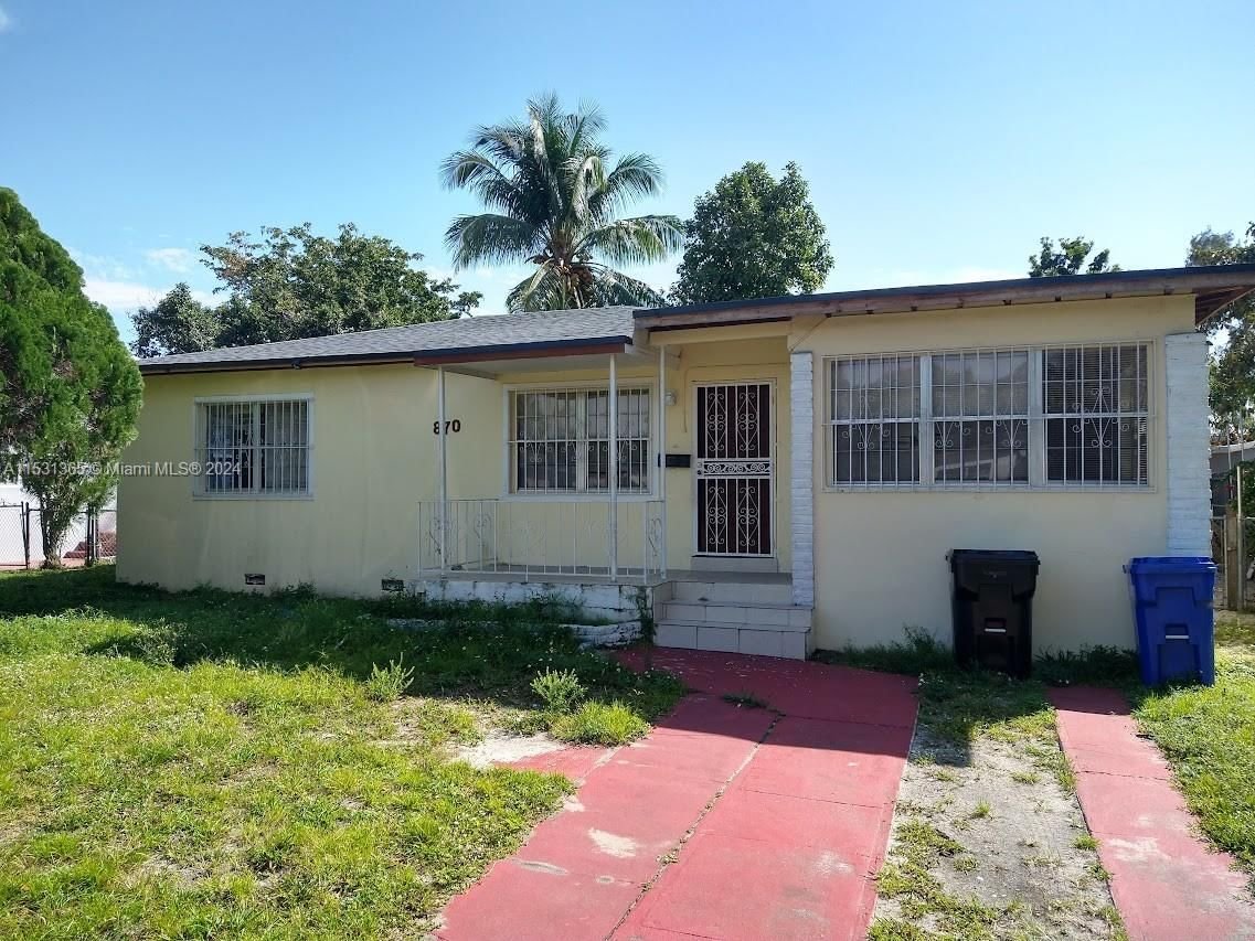 Real estate property located at 870 157th Ter, Miami-Dade County, MORRIS ADDN, North Miami Beach, FL