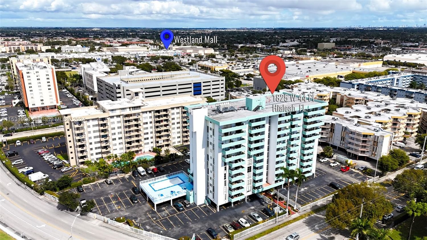 Real estate property located at 1825 44th Pl #1204, Miami-Dade County, IMPERIAL TERRACES CONDO, Hialeah, FL