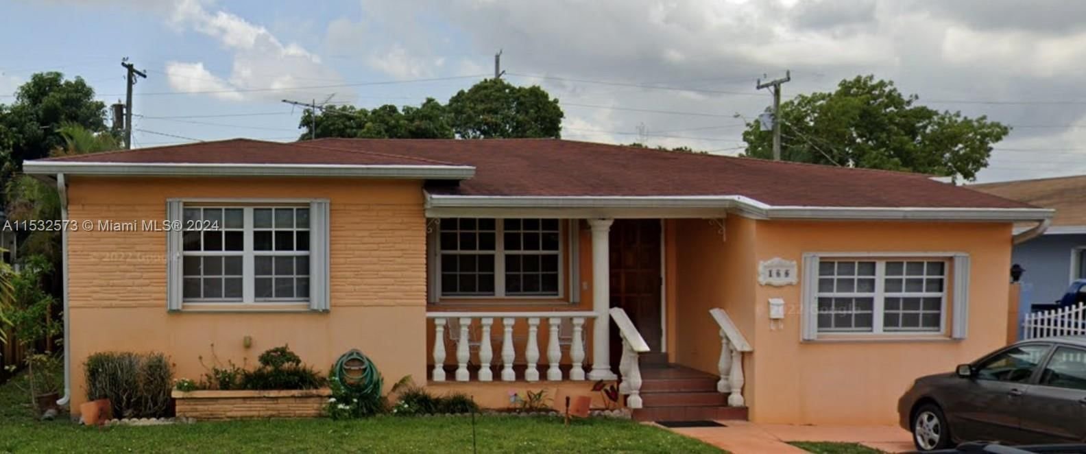 Real estate property located at 166 11th St, Miami-Dade County, TOWN OF HIALEAH 1 ADDN AM, Hialeah, FL