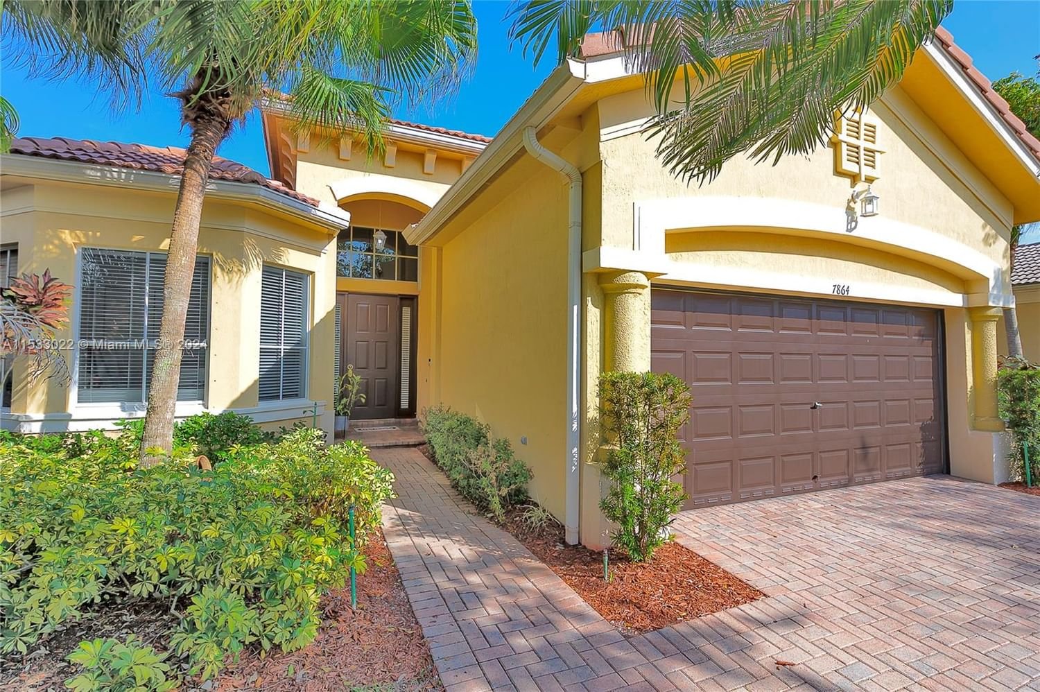 Real estate property located at 7864 123rd Ave, Broward County, HERON BAY CENTRAL, Parkland, FL
