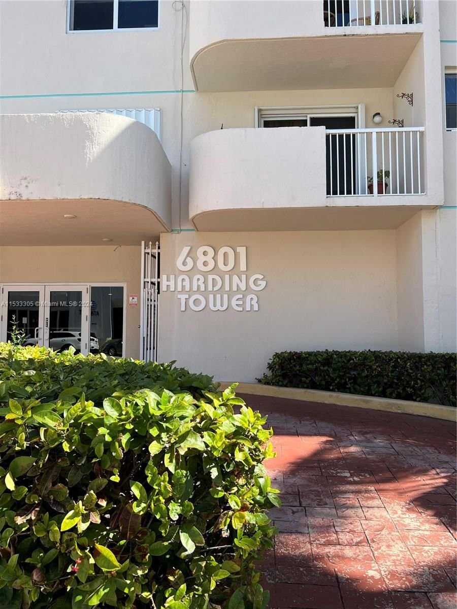 Real estate property located at 6801 Harding Ave #301, Miami-Dade County, HARDING TOWER CONDO, Miami Beach, FL