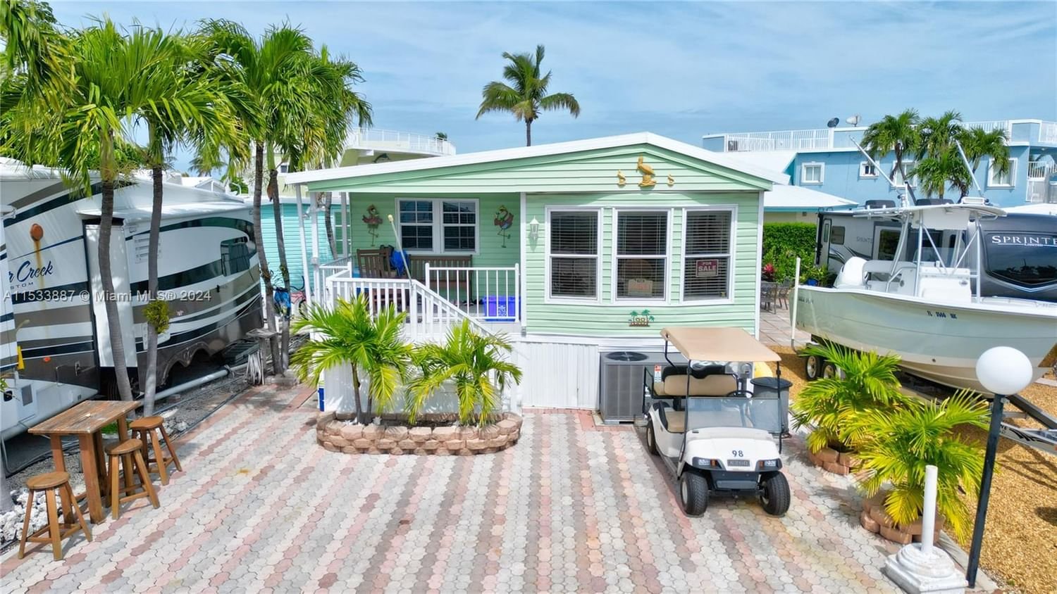 Real estate property located at 65821 Overseas Highway Unit#98, Monroe County, Outdoor Resorts (65.6), Long Key, FL