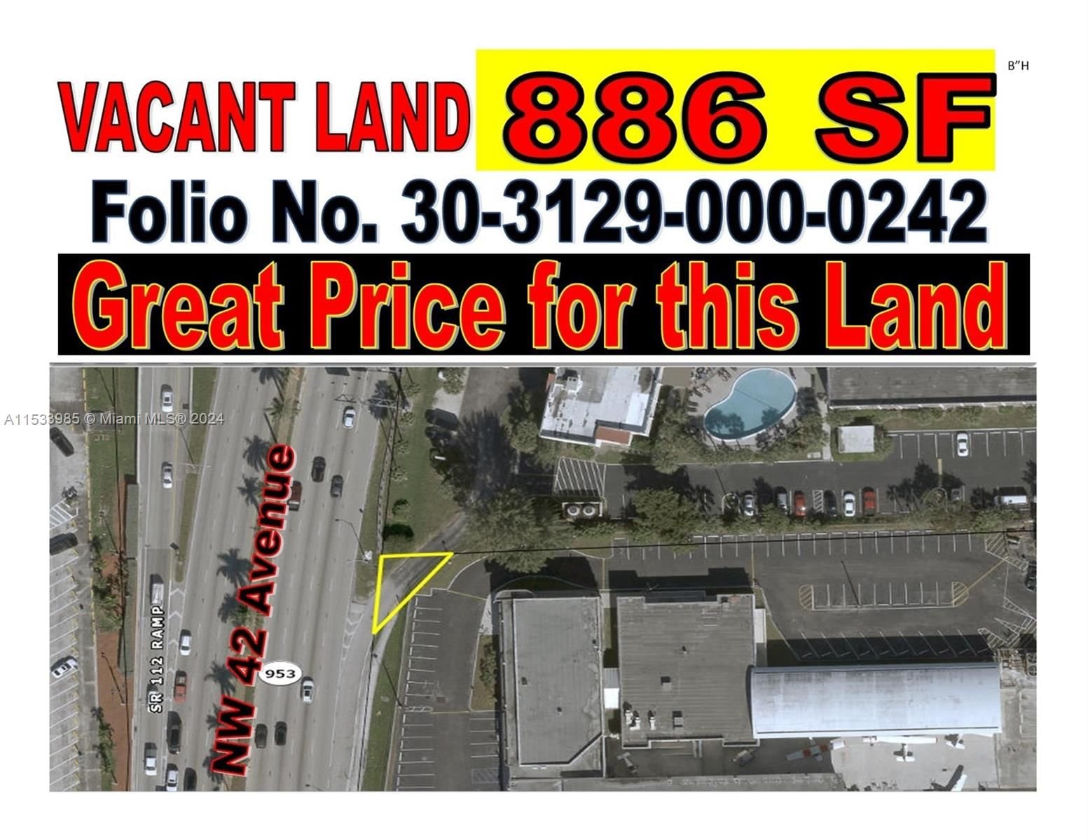 Real estate property located at NW 42 AVENUE, Miami-Dade County, Miami, FL