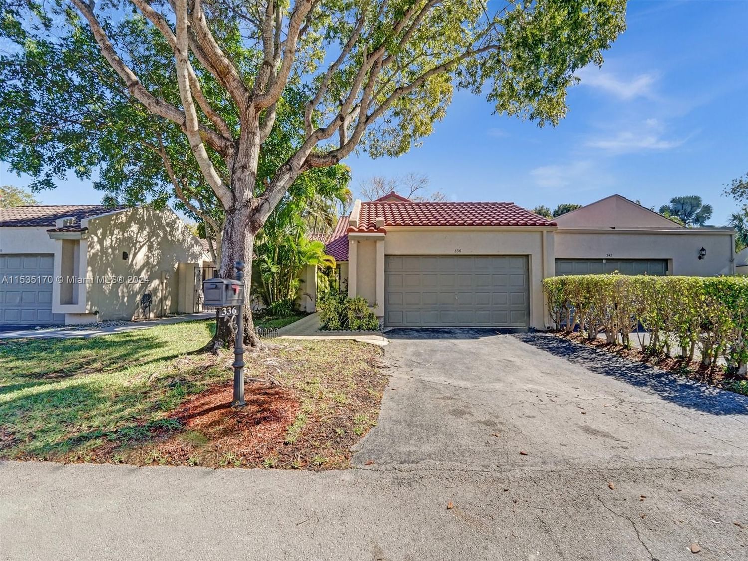 Real estate property located at 336 Patio Village Ter, Broward County, PATIO VILLAS SEC FOUR AT, Weston, FL