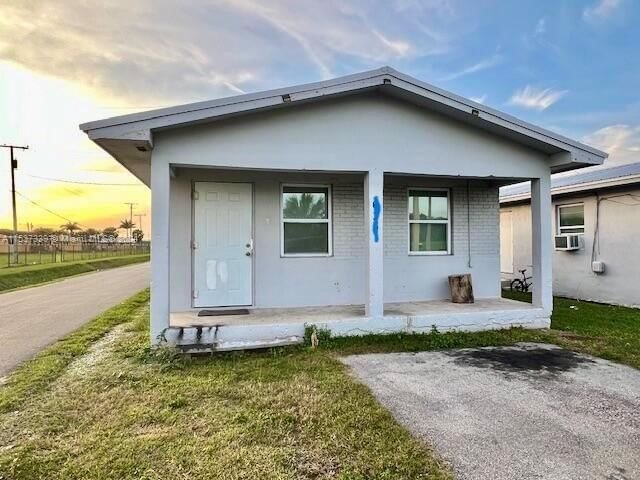 Real estate property located at 601 Amaryllis Ave, Palm Beach County, CROSBY SUB, Pahokee, FL