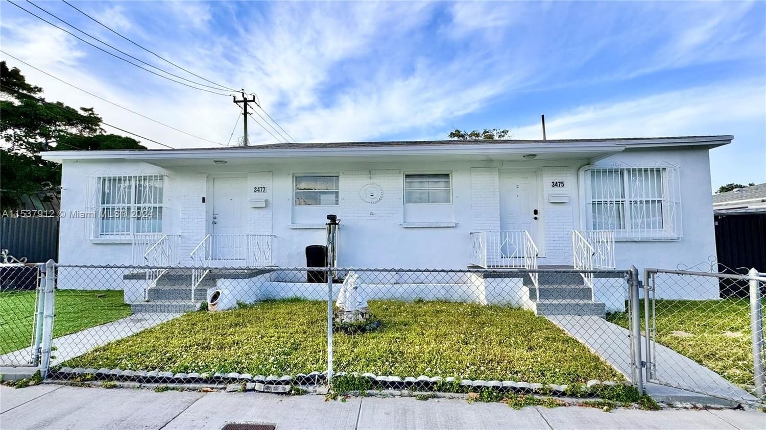 Real estate property located at 3475 28th St, Miami-Dade County, DE CARLO SUB, Miami, FL