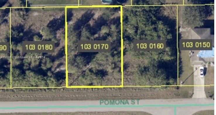 Real estate property located at 351 Pomona St, Lee County, N/A, Lehigh Acres, FL