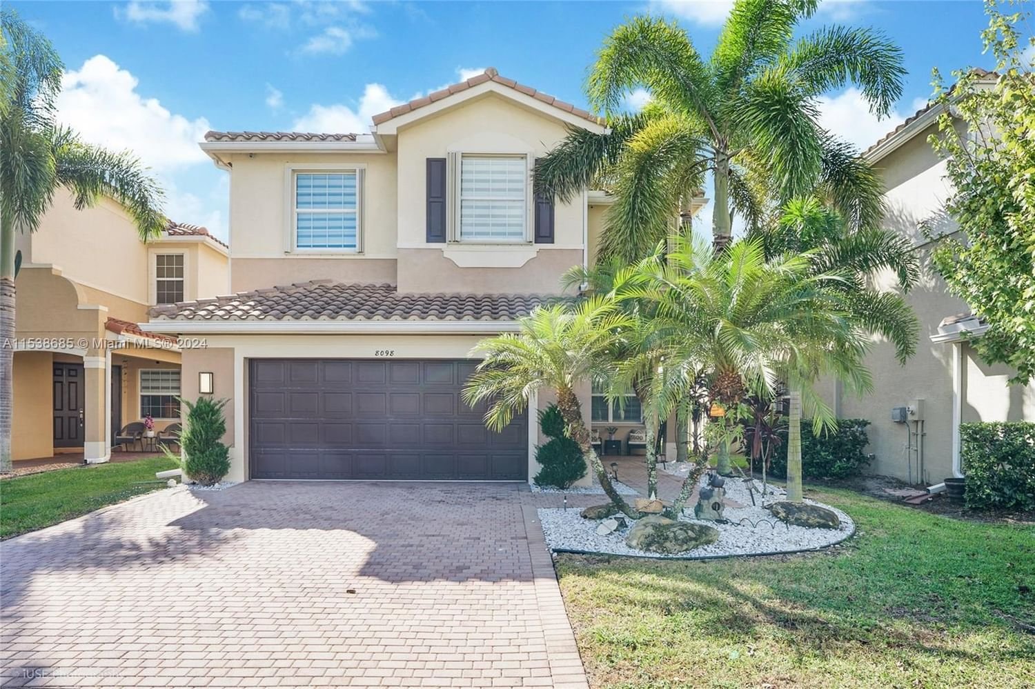 Real estate property located at 8098 Brigamar Isles Ave, Palm Beach County, TRAILS AT CANYON, Boynton Beach, FL