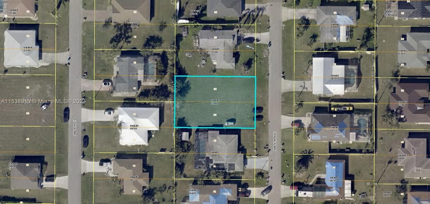 Real estate property located at 1322 SW 9th Ave, Lee County, Cape Coral, Cape Coral, FL