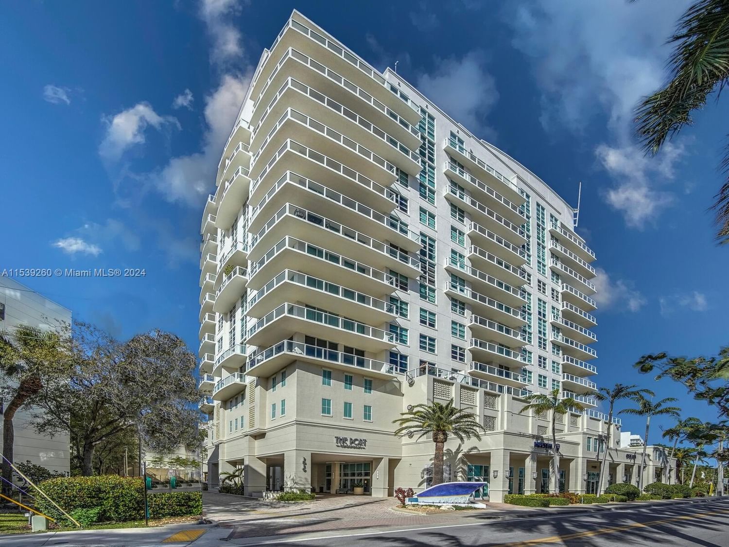 Real estate property located at 1819 17th St #711, Broward County, The Port Condominium, Fort Lauderdale, FL