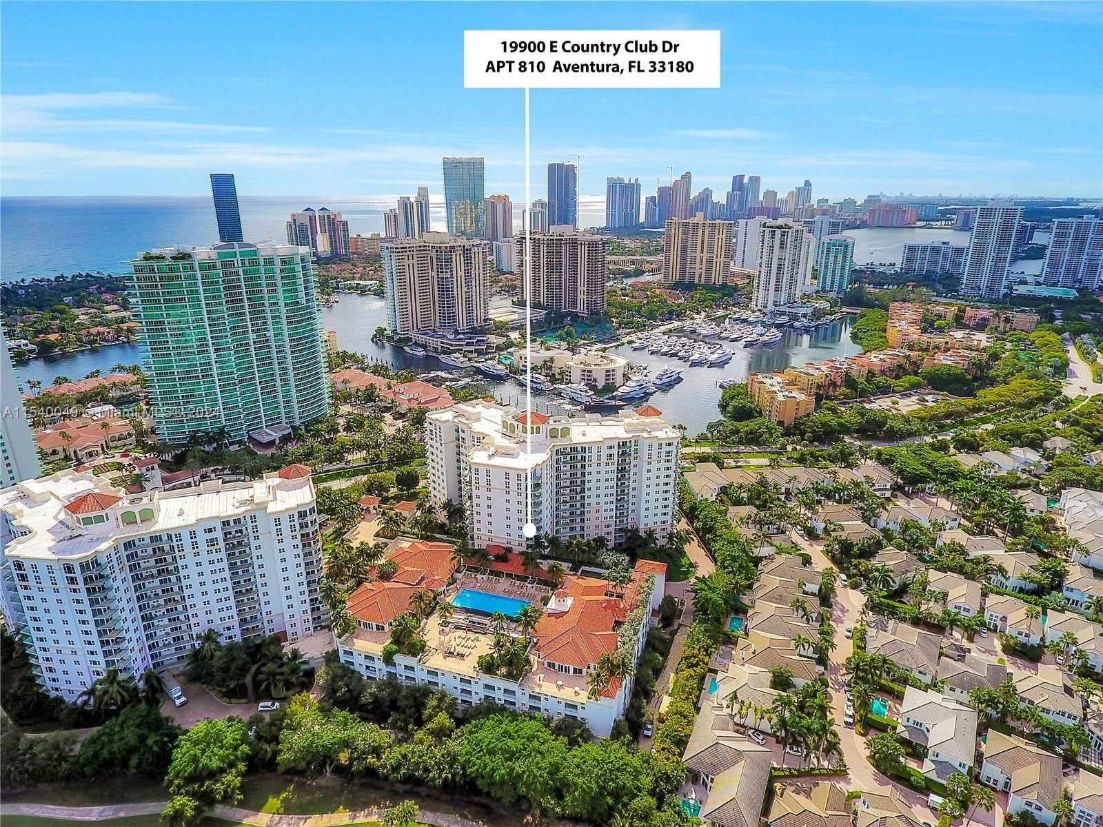 Real estate property located at 19900 Country Club Dr #810, Miami-Dade, TURNBERRY VILLAGE SO TOWE, Aventura, FL