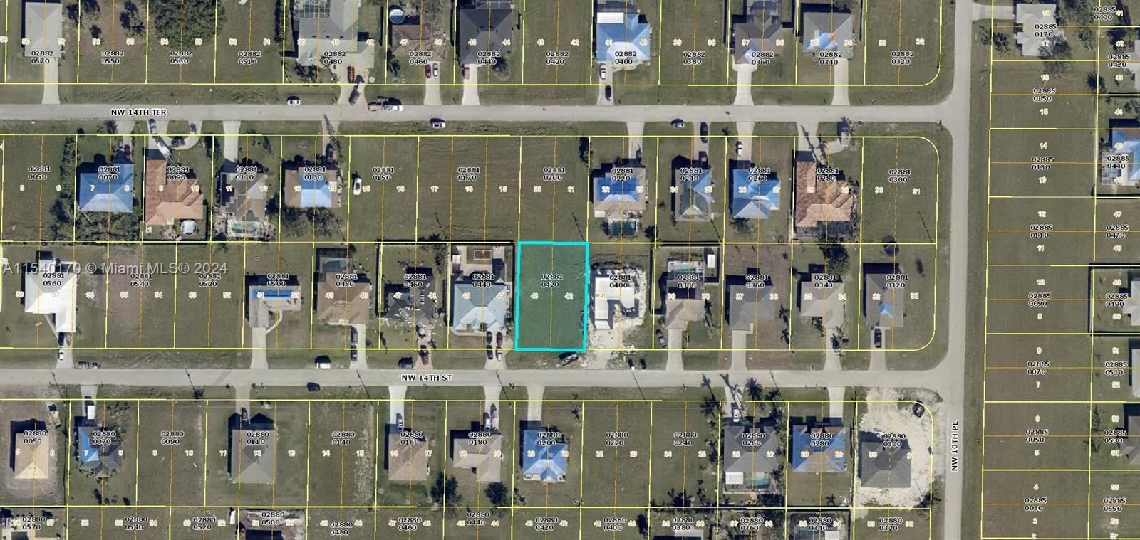 Real estate property located at 1109 NW 14th St, Lee County, Cape Coral, Cape Coral, FL