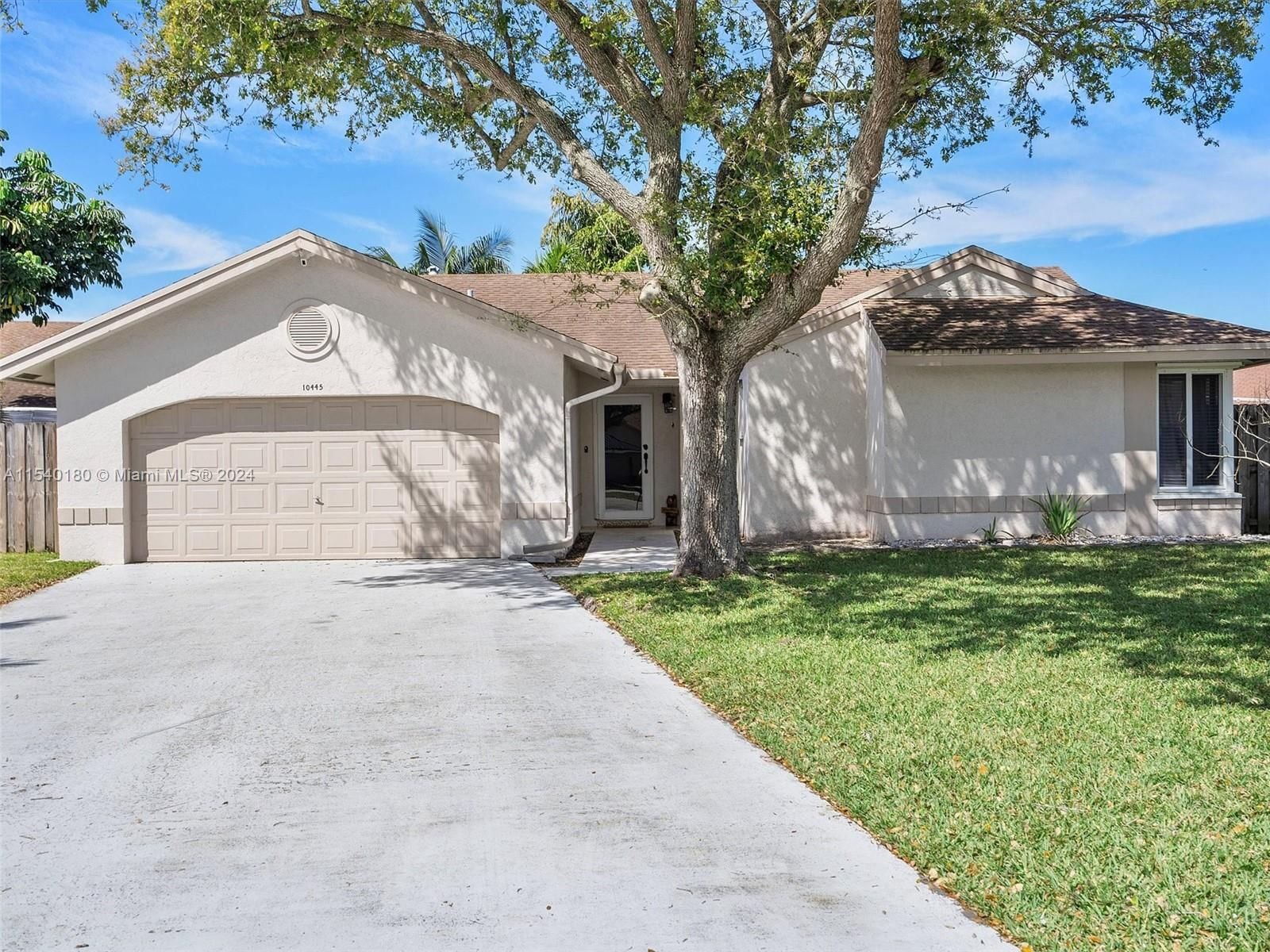 Real estate property located at 10445 31st Ct, Broward County, WELLEBY S W QUADRANT, Sunrise, FL