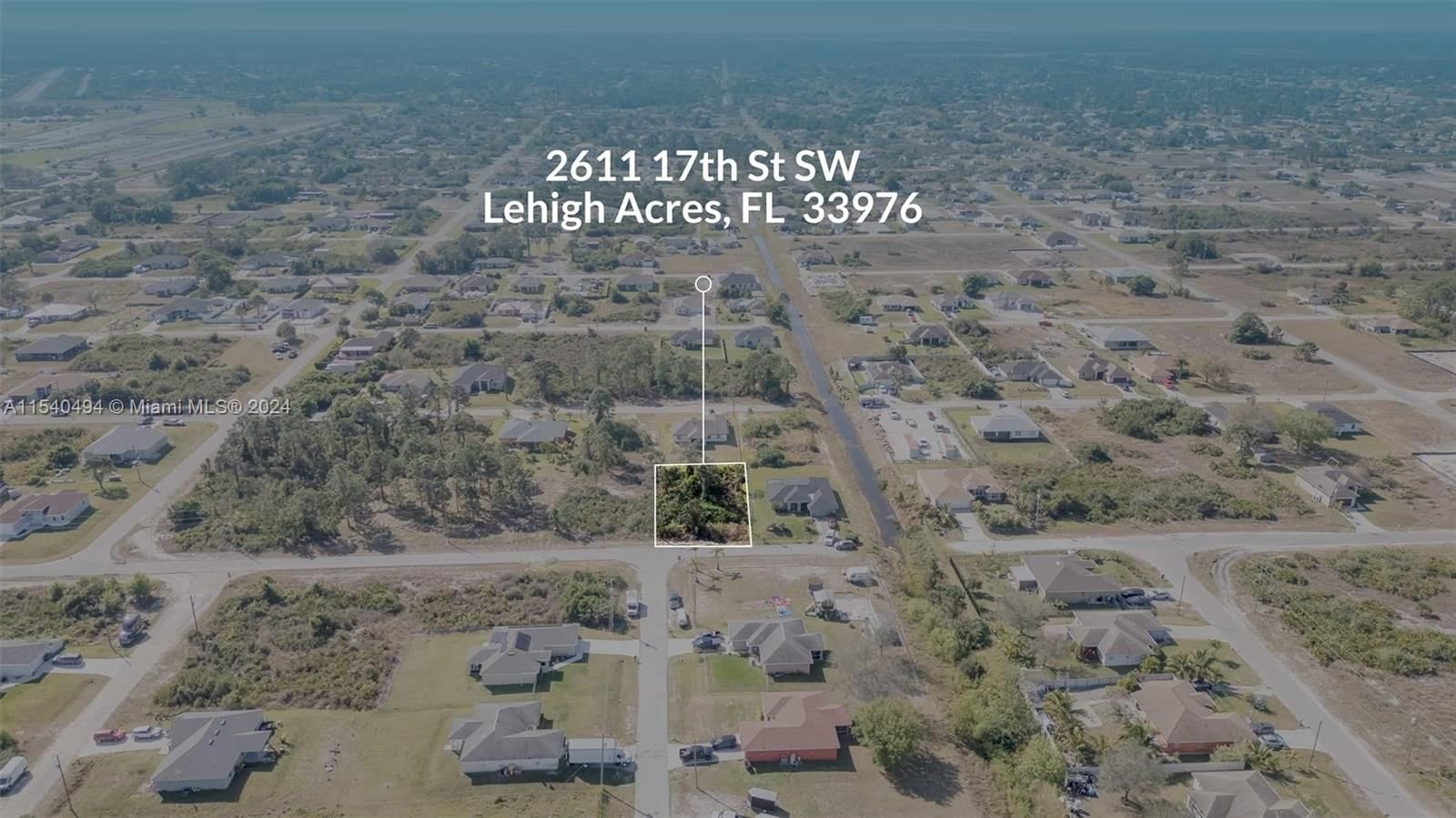Real estate property located at 2611 17th st, Lee County, n/a, Lehigh Acres, FL