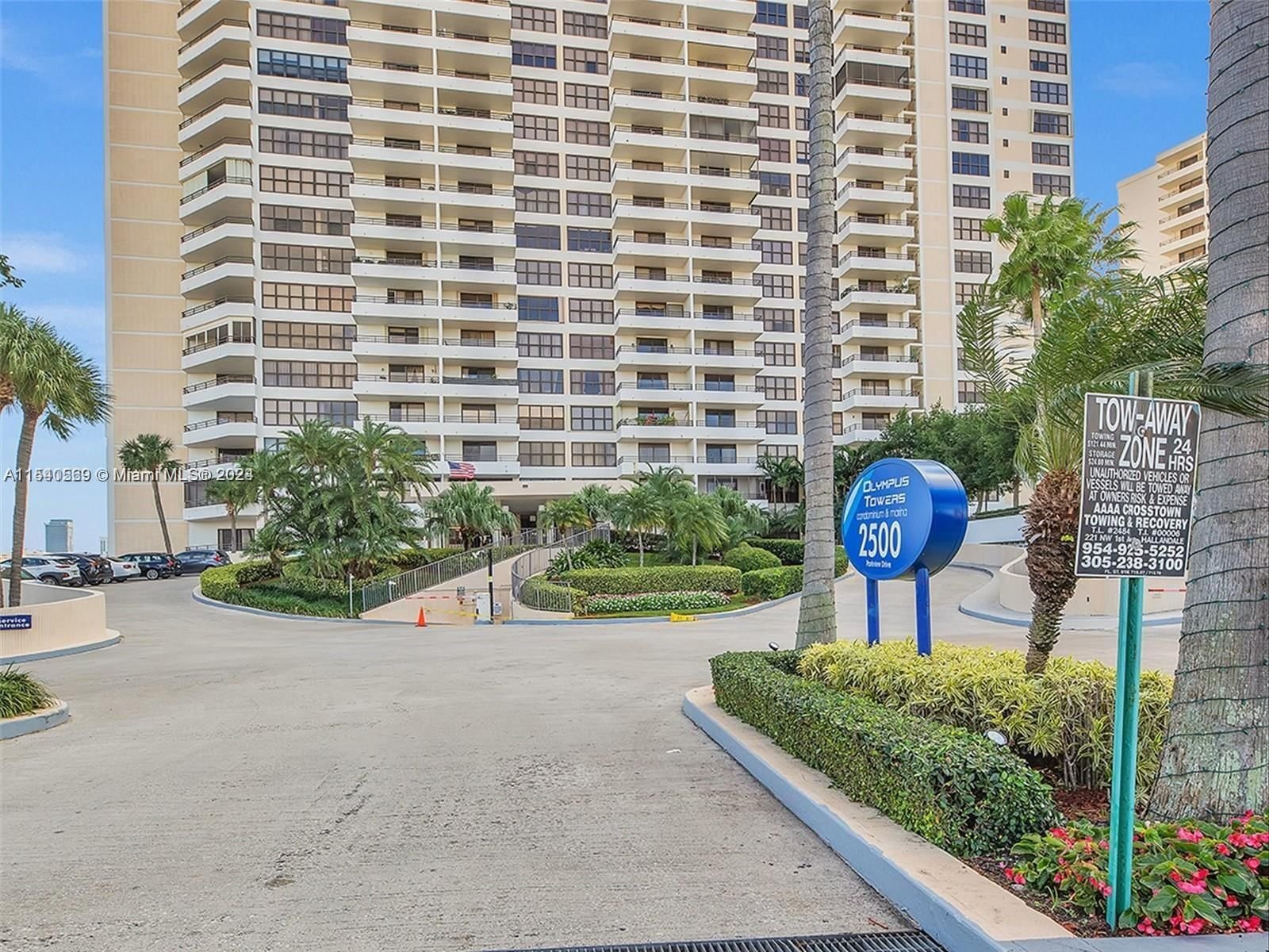 Real estate property located at 2500 Parkview Dr #310, Broward County, OLYMPUS CONDO PHASE, Hallandale Beach, FL