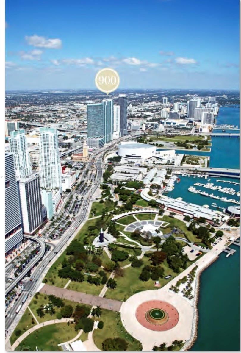 Real estate property located at 900 Biscayne Blvd #3406, Miami-Dade, 900 BISCAYNE BAY CONDO, Miami, FL