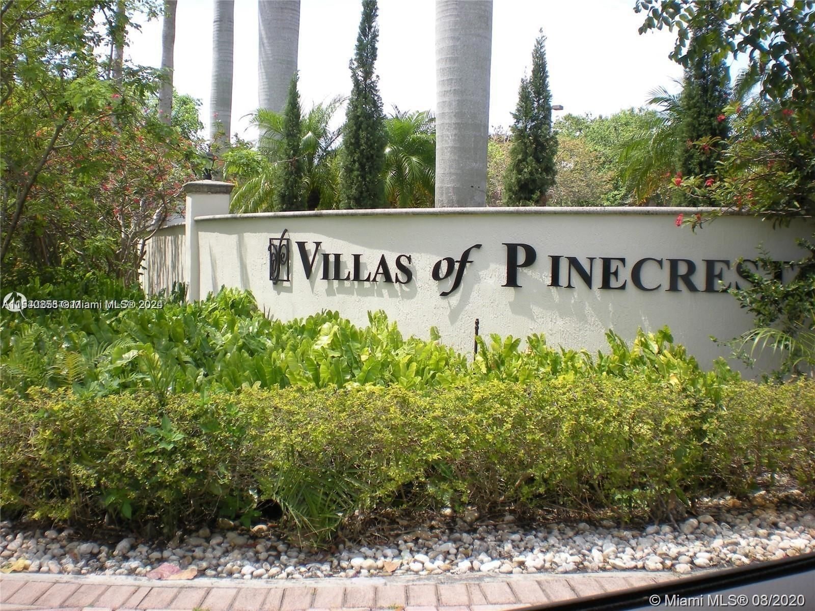 Real estate property located at 6713 Kendall Dr #608, Miami-Dade County, VILLAS OF PINECREST CONDO, Pinecrest, FL
