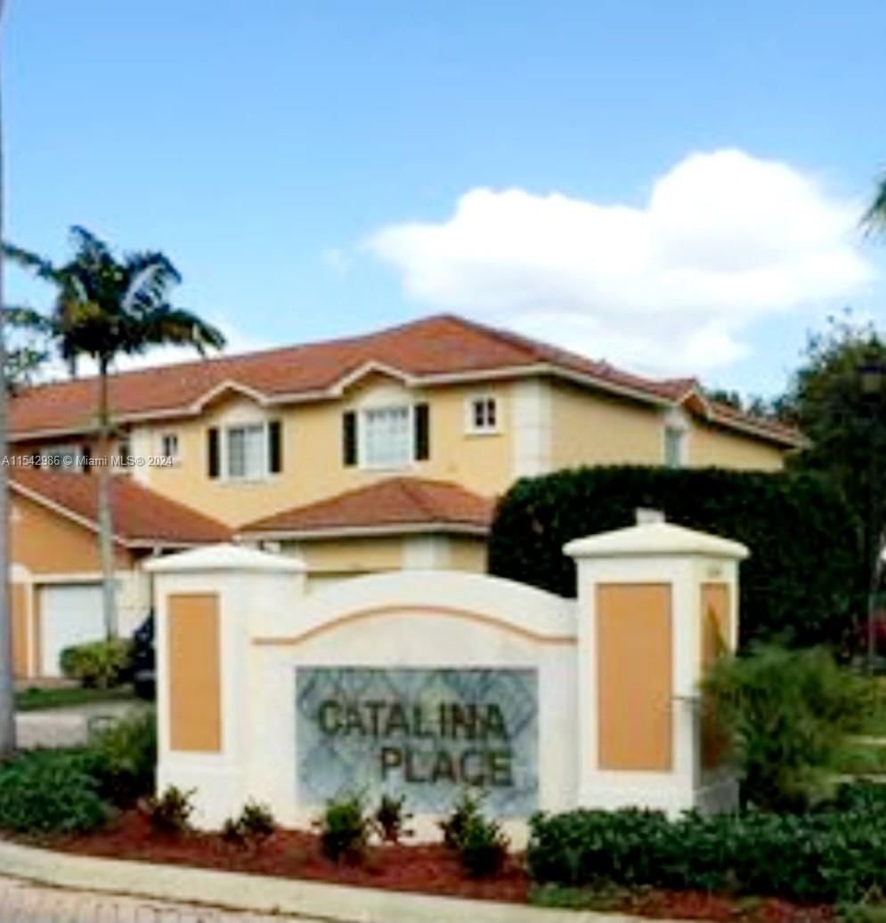Real estate property located at 6411 Catalina Ln #0, Broward County, CATALINA PLACE, Tamarac, FL