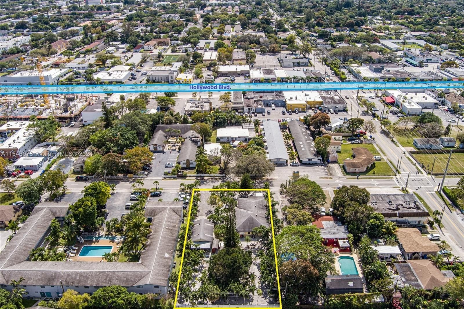 Real estate property located at 2323 Polk St, Broward County, Hollywood, FL