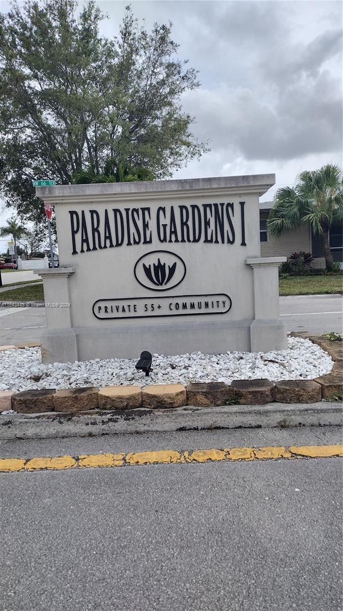 Real estate property located at 6640 10th Dr, Broward County, PARADISE GARDENS, Margate, FL