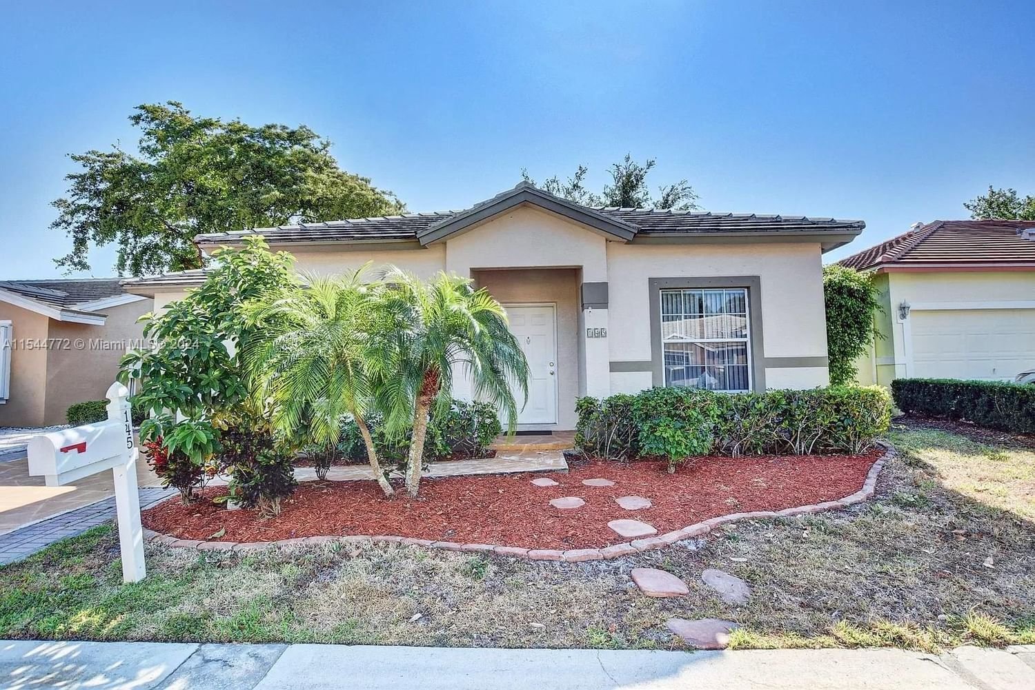 Real estate property located at 145 Caribe Ct, Palm Beach County, RIVER BRIDGE PUD 3C, Green Acres, FL