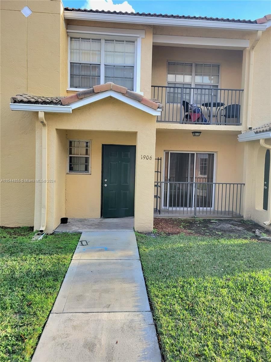Real estate property located at 1906 Belmont Ln #1906, Broward County, BELMONT AT NORTH LAUDERDA, North Lauderdale, FL