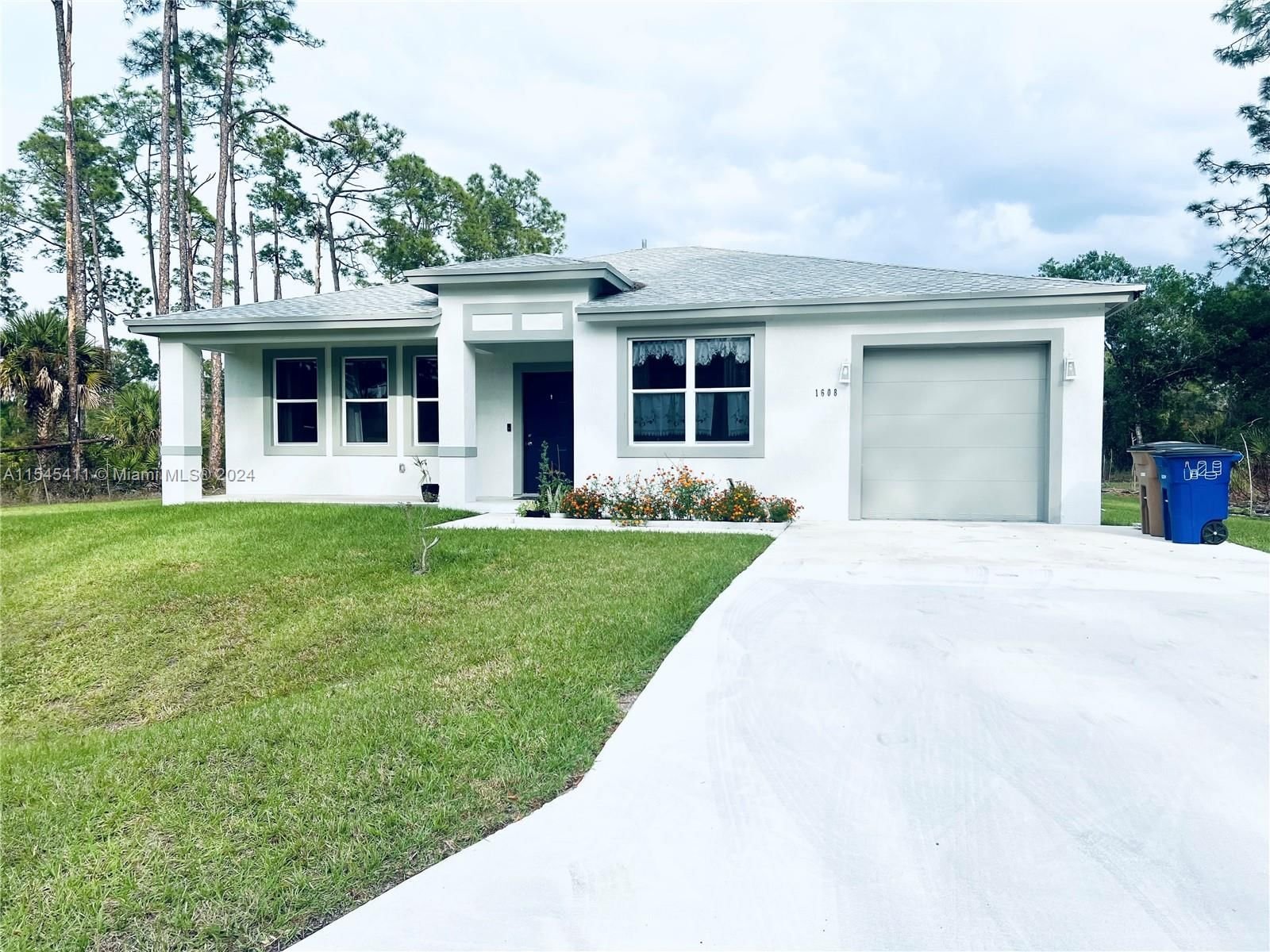 Real estate property located at 1608 Greenwood, Lee County, Lehigh Acres, Lehigh Acres, FL