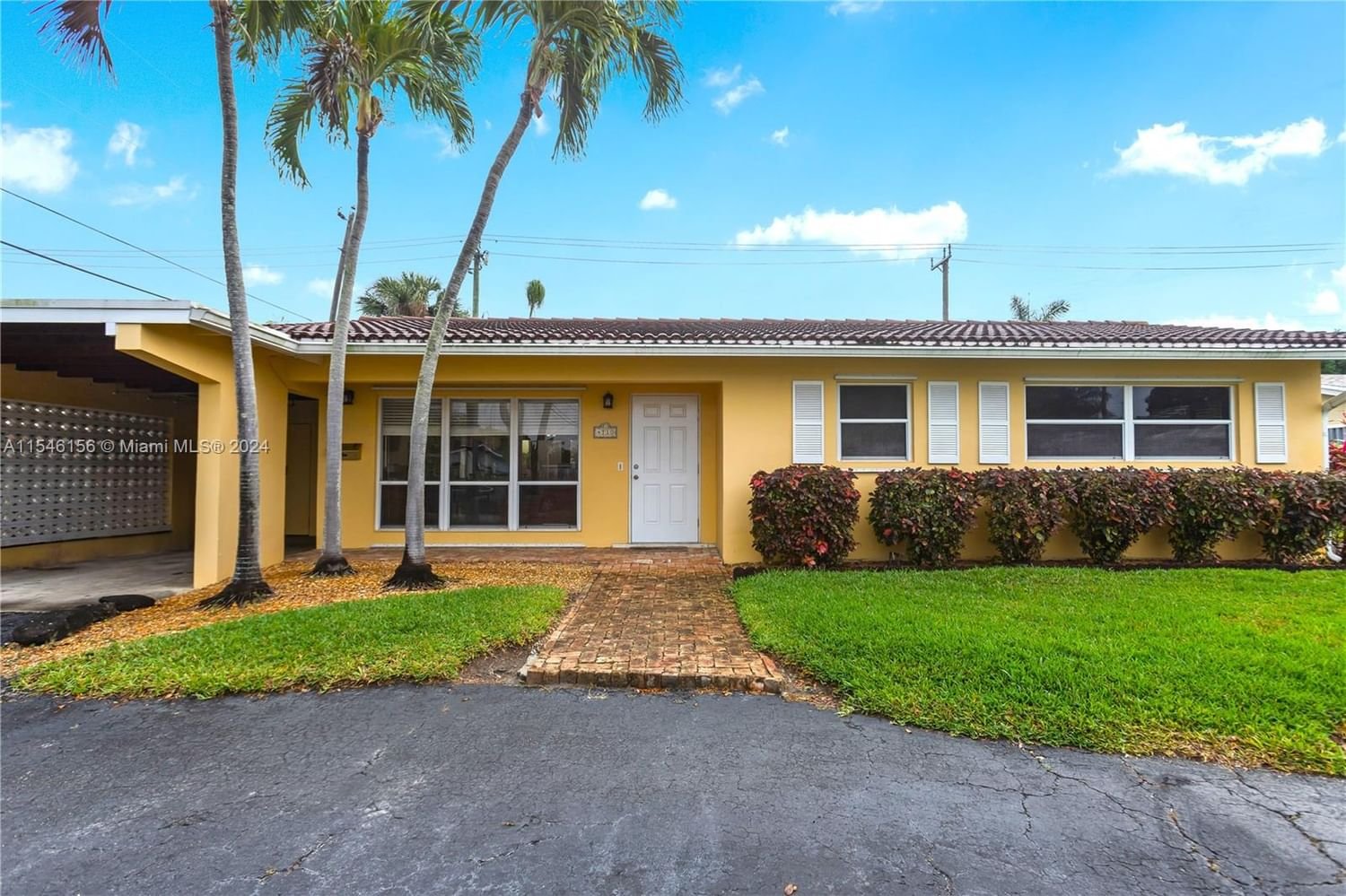 Real estate property located at 4110 20th Ave, Broward County, CORAL HEIGHTS SEC ONE, Oakland Park, FL