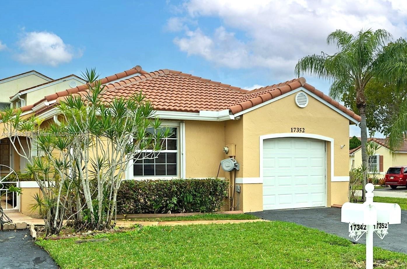 Real estate property located at 17352 6th Ct, Broward County, SILVER LAKES AT PEMBROKE, Pembroke Pines, FL