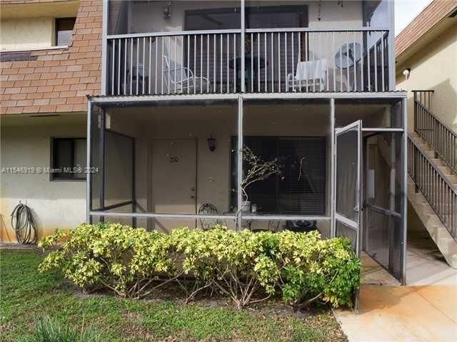 Real estate property located at 1265 Flagler Ave #210, Broward County, VILLAGE TOWNHOUSE-POMPANO, Pompano Beach, FL