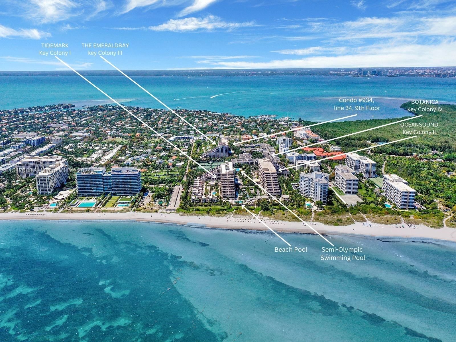 Real estate property located at 151 Crandon Blvd #934, Miami-Dade County, THE EMERALDBAY @ KEY COLO, Key Biscayne, FL