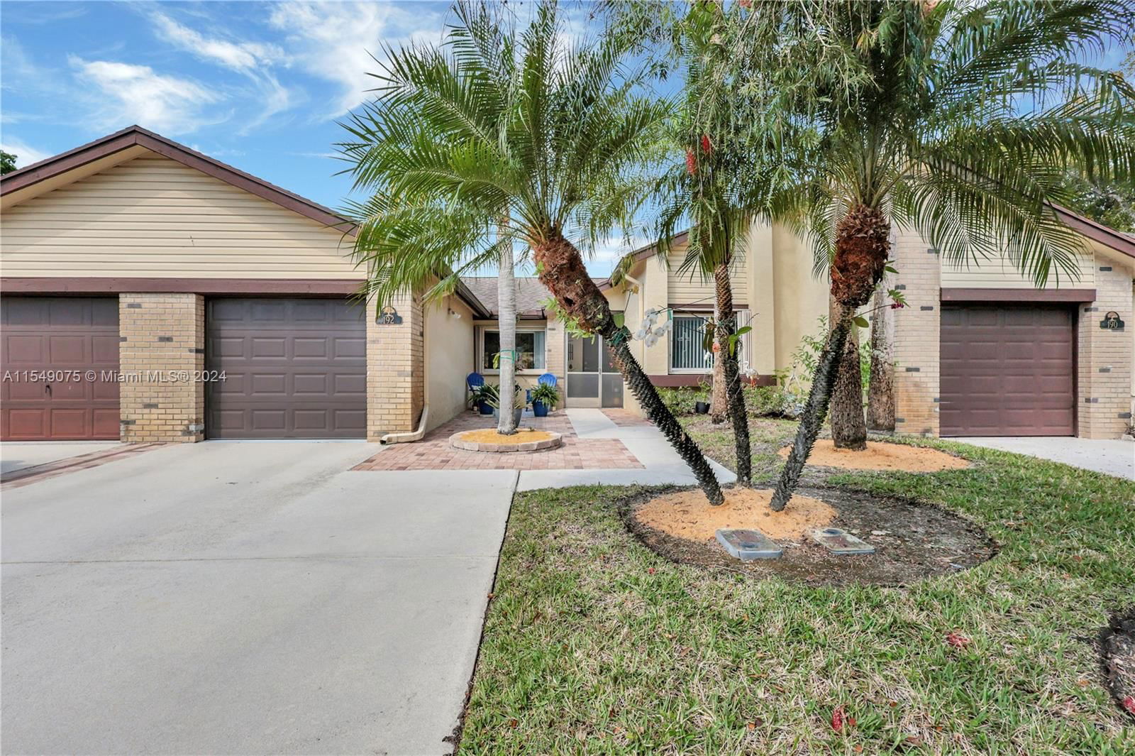 Real estate property located at 192 Meander Cir #62, Palm Beach County, VILLAGE WALK, Royal Palm Beach, FL