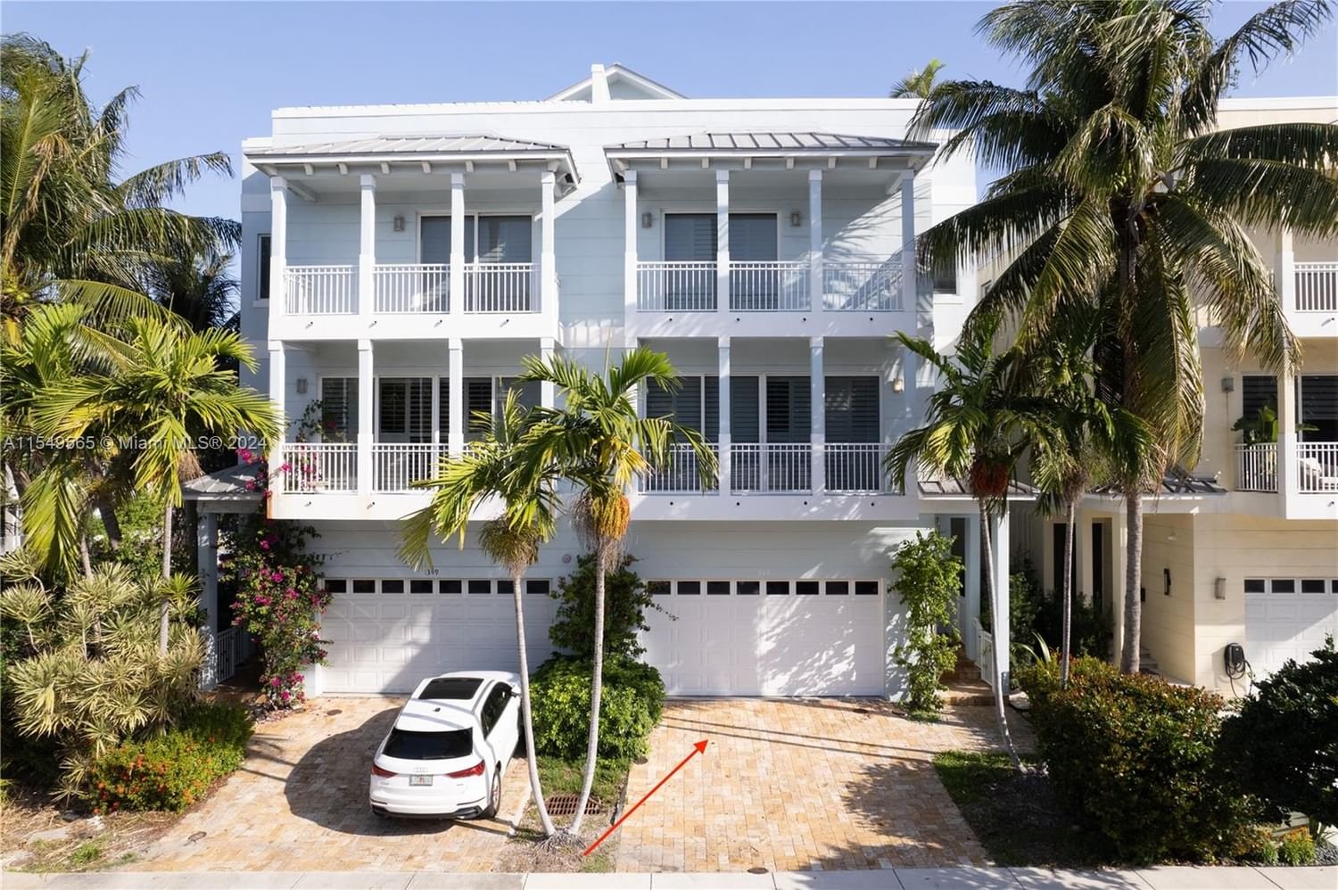 Real estate property located at 347 Oak St B1, Broward County, WHITE SANDS BEACH HOMES C, Hollywood, FL