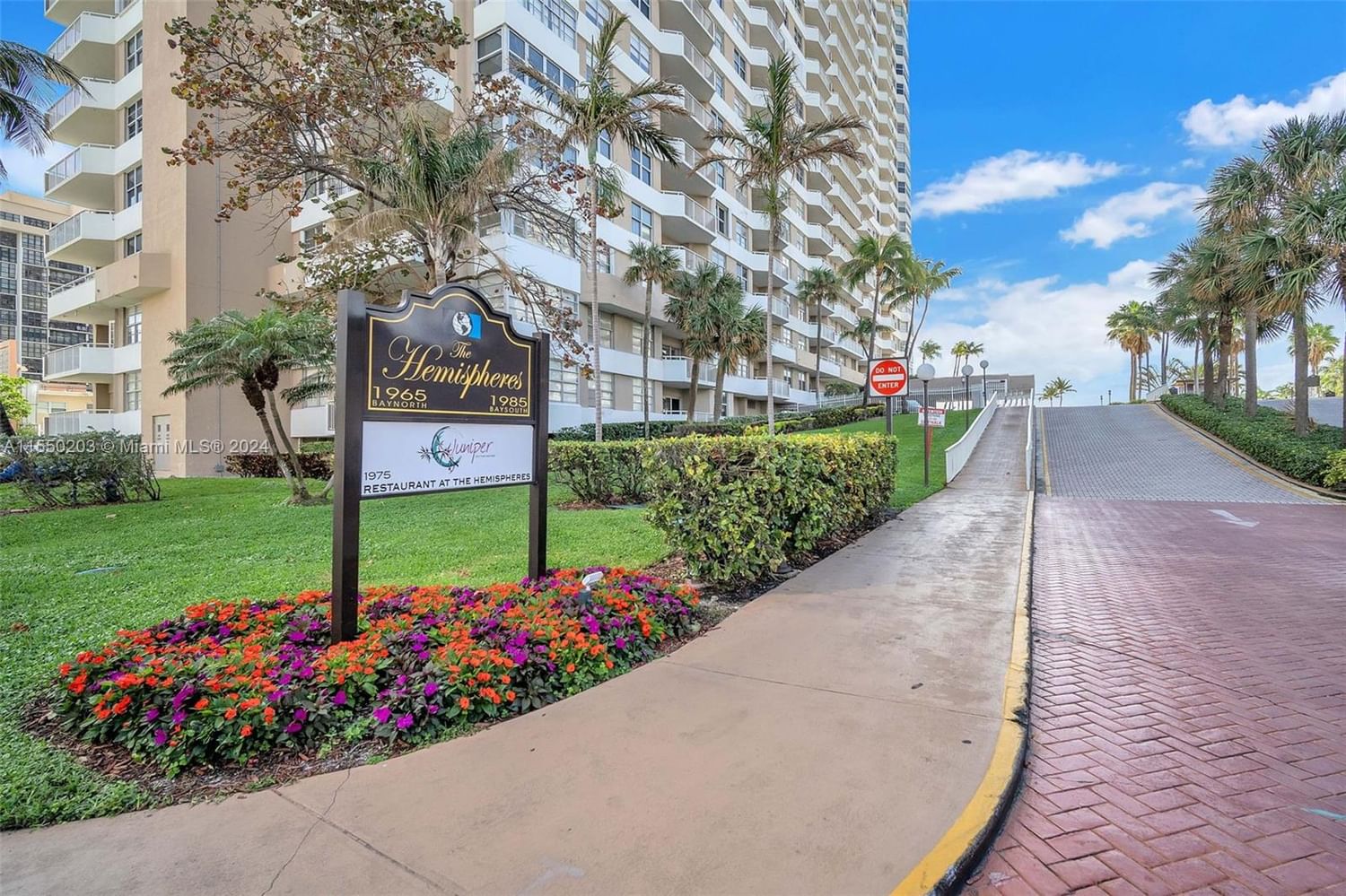 Real estate property located at 1965 Ocean Dr #3M, Broward, HEMISPHERES CONDO, Hallandale Beach, FL